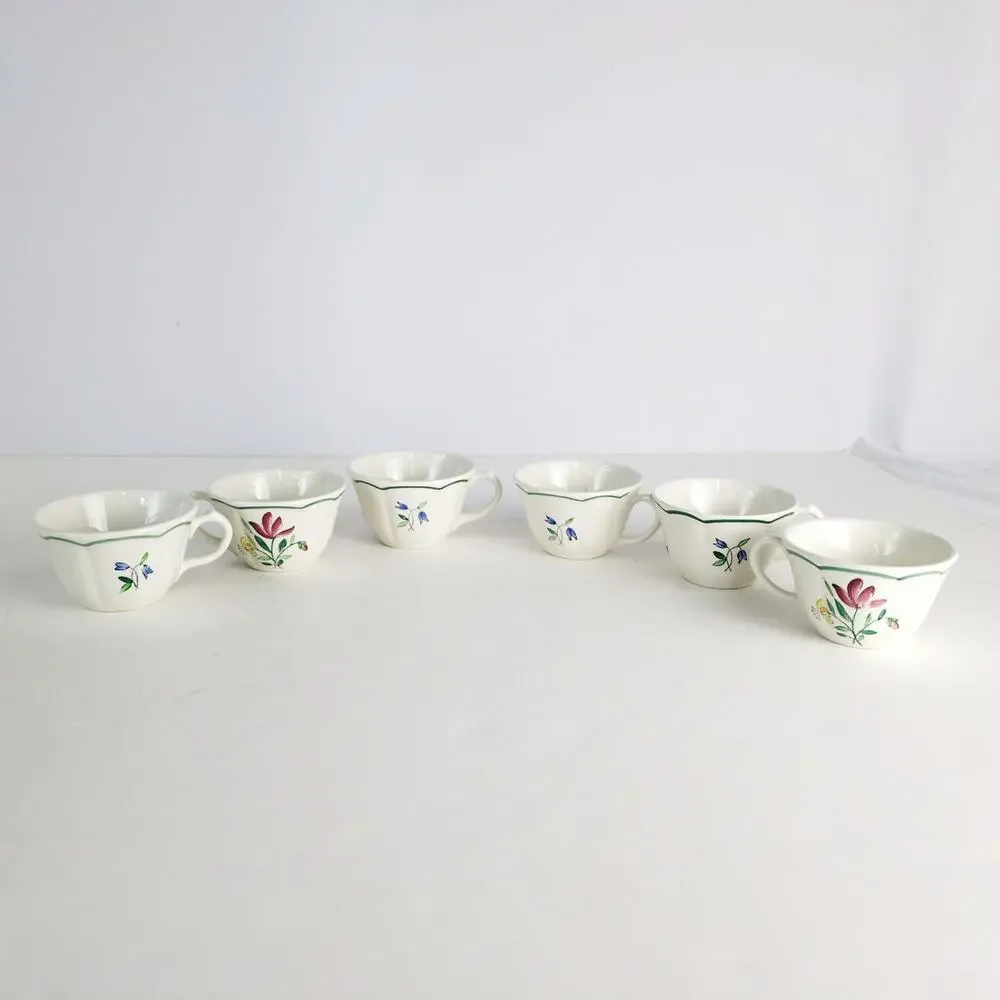 Vintage Set of 6 Longchamp France 